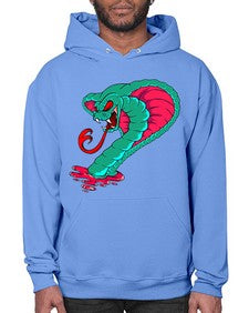 Snake 215# - cartoon animals- Hoodie