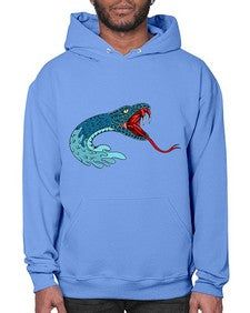 Snake 219# - cartoon animals- Hoodie