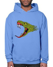 Snake 221# - cartoon animals- Hoodie