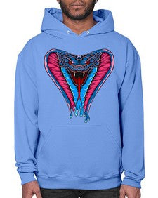 Snake 224# - cartoon animals- Hoodie