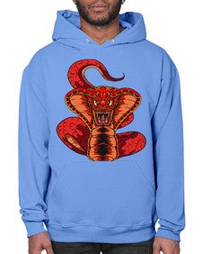 Snake 225# - cartoon animals- Hoodie