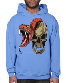 Snake 226# - cartoon animals- Hoodie
