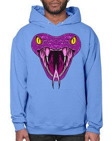 Snake 228# - cartoon animals- Hoodie