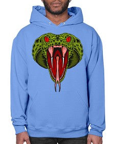 Snake 229# - cartoon animals- Hoodie