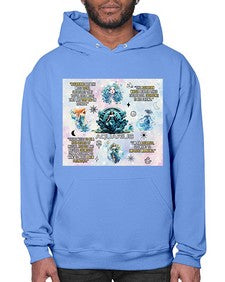 Straight Aquarius 468# - aquarius- Hoodie