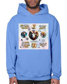 Straight Aries 469# - aries- Hoodie