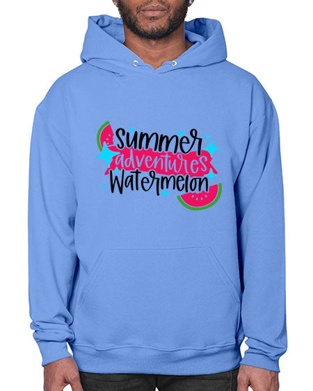 Summer Adventures Watermelon Style 23# - summer- Hoodie