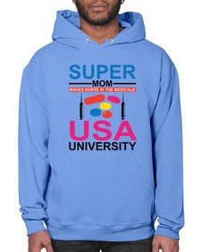 Super Mom Makes Nurse in the Style 1431# - nurse- Hoodie