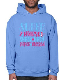 Super Nurse Super Tired Style 1434# - nurse- Hoodie