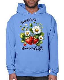 Sweetest Strawberry In The Patch 1598# - strawberry- Hoodie