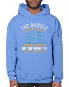 The bicycle the bicycle surely should always be the vehicle of novelists and poets 4# - bicycle- Hoodie