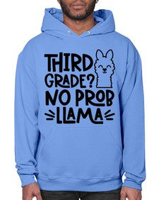 Third Grade No Prob 971# - third grade- Hoodie