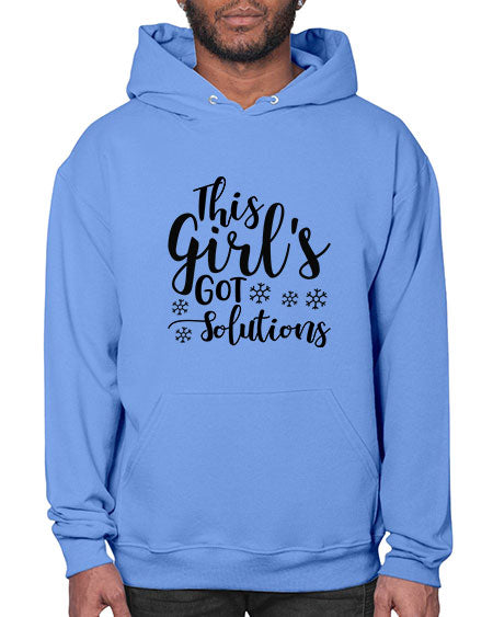 This Girl s Got Solutions 17# - general science- Hoodie