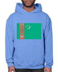Turkmenistan 2019# - world flags- Hoodie