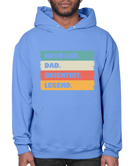 VintageHusbandDadScientistLegendScientistSkinite Scientist Skinite 14# - general science- Hoodie
