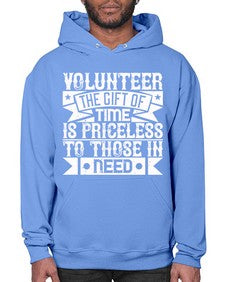 Volunteer the gift of time is priceless to those in need Style 18# - volunteer- Hoodie