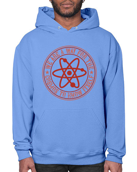 We are a way for the cosmos to know itself 300# - general science- Hoodie