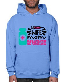 Wife Mom Nurse Style Style 1642# - nurse- Hoodie