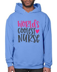 Worlds Coolest Nurse Style 1658# - nurse- Hoodie