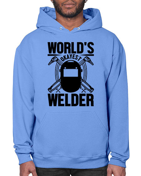Worlds okayest Style 1666# - welder- Hoodie