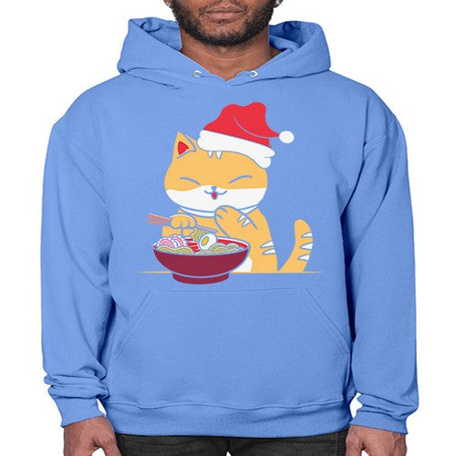 Xmas Kawaii Anime Shiba Inu Eating Ramen 289# - anime- Hoodie
