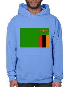 Zambia 2160# - world flags- Hoodie