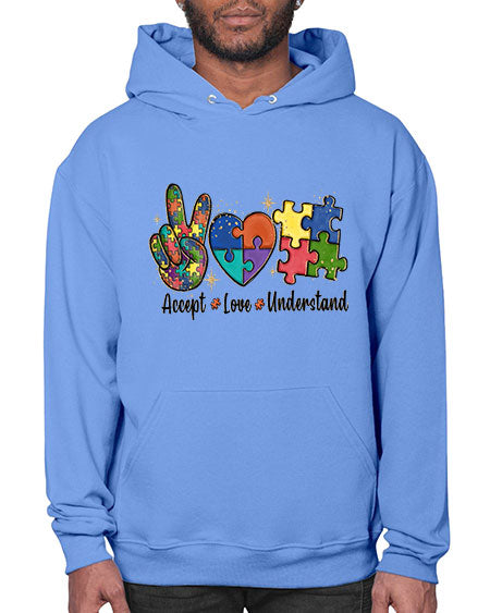 accept love understand 2# - autism- Hoodie