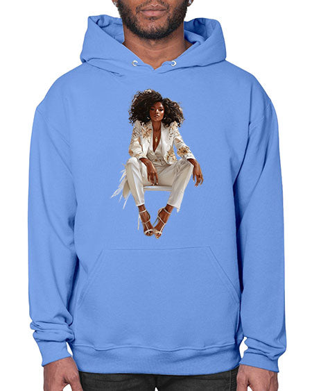 african american girl 2# -  fashion- Hoodie