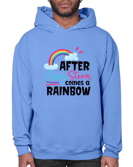 after every storm comes a rainbow Style 16# - baby- Hoodie