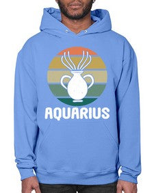 aquarius 78# - aquarius- Hoodie