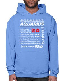 aquarius 85# - aquarius- Hoodie