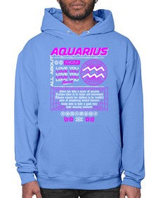 aquarius 86# - aquarius- Hoodie
