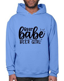 beer babe beer girl 45# - beer- Hoodie