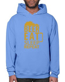 beer eat sleep 644# - beer- Hoodie