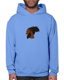 black man 41# - black boys or men- Hoodie