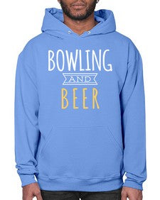 bowling and beer 681# - beer- Hoodie