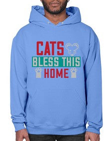 cats bless this home Style 36# - cats- Hoodie