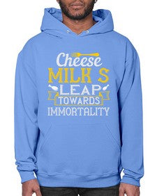 cheesemilks leap towards immortality 87# - cooking- Hoodie