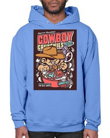 cowboy crunchies 345# - western- Hoodie