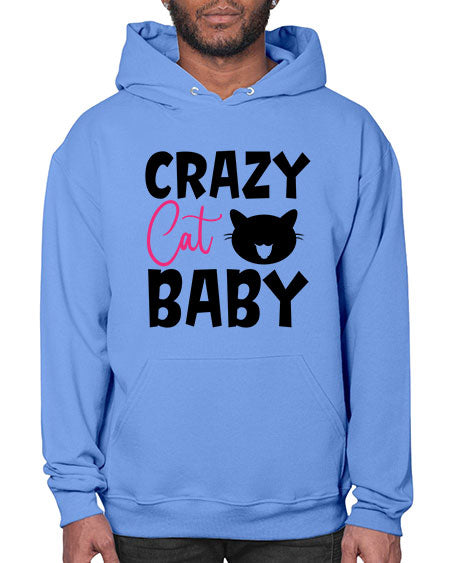 crazy cat baby Style 66# - baby- Hoodie
