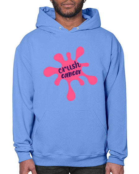 crush cancer Style 18# - breast cancer- Hoodie