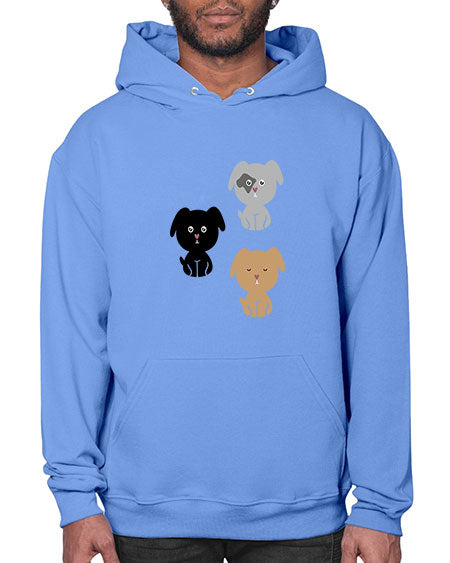 dogs 93# - bears - animals- Hoodie