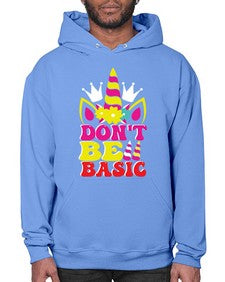 dont be basic 94# - unicorn- Hoodie