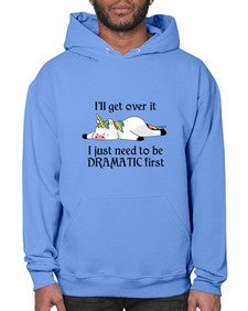 dramatic unicorn 96# - unicorn- Hoodie