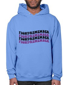fight remember 142# - alzheimers- Hoodie
