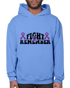 fight to remember 144# - alzheimers- Hoodie