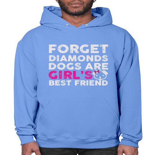 forget diamonds dogs 141# - dogs- Hoodie
