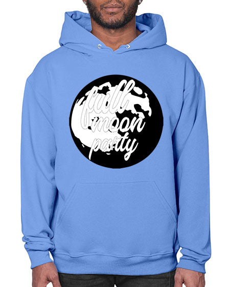 full moon party 7# - moon- Hoodie