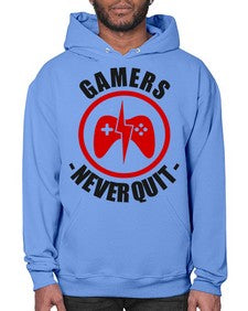 gamers never quit 95# - video games- Hoodie