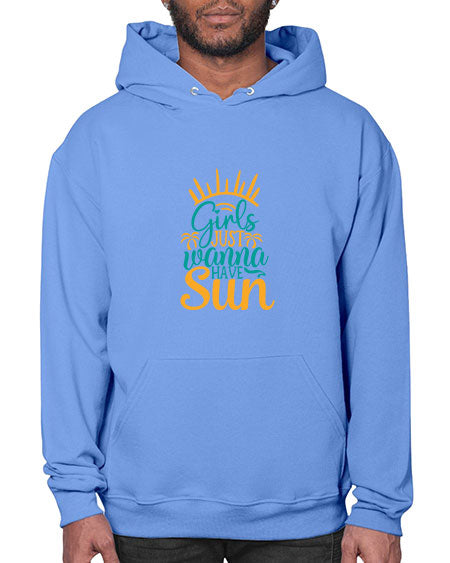 girls just wanna have sun Style 102# - summer- Hoodie